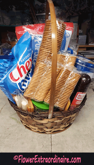 custom-made gourmet gift baskets delivered