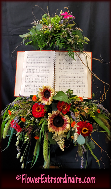 floral arrangements for altars, churches, events