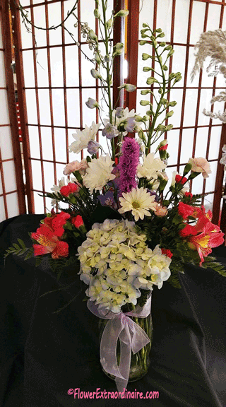 floral arrangements and flowers for events, weddings, parties, holidays