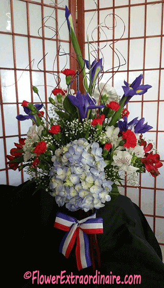 Flower Delivery Celebrate Patriotic Events Get Well Thinking Of You Flowers Goodie And Gift Baskets Grand Junction Co Flower Extraordinaire