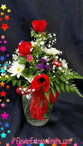 Flower Delivery Celebrate Patriotic Events Get Well Thinking Of You Flowers Goodie And Gift Baskets Grand Junction Co Flower Extraordinaire